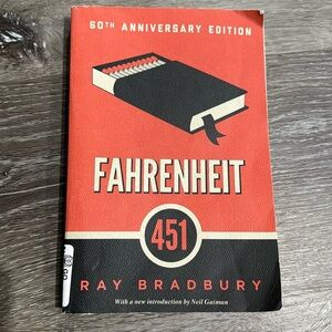 Book: Fahrenheit 451 by Ray Bradbury